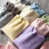 Camiseta de Punto de Manga Corta con Cuello Redondo Versátil Sin Costuras Hongmi Apparel/ Baby Cloud con Seda de Morera, Cachemir y Lana