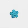 Transfronteiriço Novo Produto DIY Material Semi-acabado Joias Acessórios de Cabelo Acessórios de Vestuário Tecido com Glitter Lantejoulas Flor Fofa Fabricante