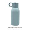Taza de agua portátil de silicona transfronteriza de grado alimenticio resistente a altas temperaturas botella de agua deportiva para exteriores anticaída taza de beber esmerilada para coche