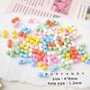 Miçangas de Amendoim DIY Feitas à Mão Miçangas de Liga Corrente para Celular Acessórios de Joalheria Pingente de Miçanga Solta Pulseira Colorida Colar Jenga