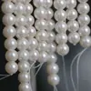 Fio de Algodão Pérola de Água Doce Natural Imitação Dupla Face Pérola Clara Acessórios para Joias DIY Contas Soltas de Alto Brilho Fabricante de Miçangas Lote