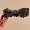 Accesorio para el pelo de coleta alta, pinza de torsión, pinza banana de lunares, pinza de garra, pinza para el pelo de alta gama y exquisita para otoño/invierno para mujer