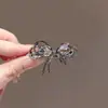Presilhas de Cabelo com Toque de Luxo, Acessórios de Cabelo Exquisitos, Presilhas Laterais Brilhantes com Strass para Franja, Grampos, Presilhas de Laço, Enfeites de Cabelo