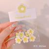 Novo perfumado ovo flor cabeça corda flor franja clipe lateral alto elástico anel de cabelo infantil hairpin tubarão clipe acessórios de cabelo