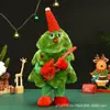 Papai Noel Elétrico Presente Brinquedo de Pelúcia Elétrico Árvore de Natal Cantando e Dançando Árvore de Natal Natal