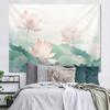 Tapeçaria Estética Vintage Estilo Chinês para Sala de Estar e Estudo, Decoração de Tapeçaria de Alto Padrão para Cabeceira de Quarto, Tecido de Fundo para Esconder Imperfeições