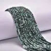Cuentas de piedra con superficie de corte de 3 mm Cuentas sueltas africanas Cuentas para diy Cuentas tejidas a mano Cuentas redondas Material de piedra natural