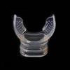 Boquilla Transparente Pesca Buceo Tubo de Snorkel Aparato Respirador Equipo Gratuito Buceo Profundo Silicona Anti-Ahogo