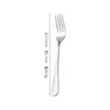 Aço inoxidável louça terno hotel estilo ocidental restaurante restaurante bife faca garfo colher sobremesa garfo de frutas atacado