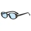 Gafas de Sol Pequeñas de Montura Ovalada, Modernas y Versátiles, Populares en Xiaohongshu, Gafas de Sol Estilo Callejero para Hombres y Mujeres, Aspecto de Alta Gama, Hace que el Rostro Parezca Más Pequeño