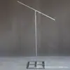 Nuevo soporte para cortina de tela de fondo de boda, decoración, soporte, diseño de escena de boda, arco retráctil elevable, tendedero para colgar tela, accesorios