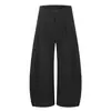 Pantalones Rayados Estilo Americano 11Kn para Hombre y Mujer, Corte Holgado, Estilo Versátil Old Money, Silueta Plisada, Pantalones Casuales de Pierna Ancha