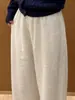 ¡Recomendación Original! Pantalones de Lana Esponjosa de Pierna Ancha para Mujer, Otoño e Invierno, Pantalones de Chándal de Lana Rectos Holgados y Relajados