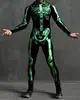 Nuevos Medias de Cosplay de Esqueleto para Mujer Europeas y Americanas de Halloween 2023 Mono Delgado Estampado 3D