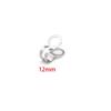 Hebilla de Hueso con Cuentas de Acero Inoxidable Hebilla de Cadena de Cuentas Accesorios de Joyería Cadena para Teléfono Móvil DIY Cadena para Pantalones Cadena para Bolsos Hebilla de Conexión de Moda Personalizada