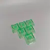 Teclado de urso transparente colorido para alívio do estresse, teclas de teclado mecânico personalizadas para redução do estresse e personalização de teclas personalizadas