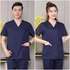 Ropa de Lavado de Manos para Quirófano Ropa de Trabajo de Doctor de Manga Corta para Hombre Manga Larga Ropa de Verano Dental Ropa para Cepillado de Manos Traje de Enfermera Mujer