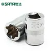 SATA 12701 dado para destornillador 10mm serie 6-kantagonal hexagonal forma de flor cabeza de dado E4-E20