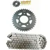 Sello de Aceite para Motocicleta Fire Tooth 400 Cadena XSJ Coche Deportivo Jiao Long 200 Piñón Bielas Juego de Tres Piezas Accesorios