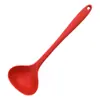Espátula Doméstica de Silicona de Grado Alimenticio, Cuchara para Sopa, Colador, Sartén Antiadherente, Espátula Especial de Silicona, Juego de Utensilios de Cocina Resistentes a Altas Temperaturas