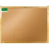 Quadro de avisos com moldura de madeira Cortiça Aparente 120X090Cm