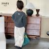 Suéter para niñas YOJIA, invierno, otoño e invierno 2024, nuevo y popular suéter de moda para niños, ropa de invierno para niños