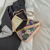 Bolsas de Hilo Bordado de Nicho para Mujer, Nuevo Tendencia 2026 Primavera-Verano Popular Ultra-Caliente Hombro Axila Exquisito Commuter Bolso Cruzado