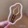 Horquilla hueca de nube para mujer, flequillo en la parte posterior de la cabeza, clip lateral en la frente, horquilla rota, clip de verano, tocado con clip bb
