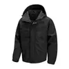 Jaqueta com Capuz Casual Nova para Outono e Primavera Masculina Marca Moderna Roupa de Trabalho Estilo Americano Jaqueta Masculina com Múltiplos Bolsos