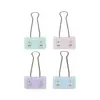 Comercio Electrónico Transfronterizo 40 mm Clips de Colores Transparentes de Cola Larga, Clips para Papel, Papelería para Estudiantes, 2 Piezas, Venta al por Mayor Directa de Fábrica