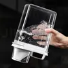 Latas Selladas de Plástico Transfronterizas Caja de Almacenamiento de Granos para el Hogar Cubo de Arroz Transparente Frasco de Almacenamiento para Cocina Almacenamiento de Especias Nuevo