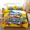 Ropa de cama con estampado digital 3D del equipo Wang Wang transfronterizo, fundas de edredón, juegos de cama de tres piezas lindos, fabricantes de AliExpress