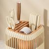 Soporte Giratorio para Cuchillos de Cocina Estante de Almacenamiento Escurridor Multifuncional Soporte para Cuchillos de Cocina Cuchara Palillos Estante de Almacenamiento para Cuchillos