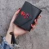 Bolsa para Monedas con Borla de Color Sólido de Spider-Man, Cartera Delgada, Cartera Corta, Portatarjetas de Estudiante, Cartera Corta con Múltiples Ranuras para Tarjetas
