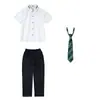 Uniformes Escolares Estilo College para Alunos do Ensino Fundamental, Uniformes de Jardim de Infância, Roupas de Verão, Roupas para Apresentação de Coro no Dia das Crianças, Roupas de Apresentação, Uniformes de Classe