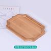 Bandeja de Madera Personalizada Bandeja para Tazas de Té Estilo Japonés Plato para Comedor en Casa Plato Pequeño para Snacks Plato de Frutas de Moda Plato para Postres