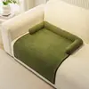Colchoneta para dormir tipo sofá para mascotas para todas las estaciones 2026 nuevo modelo chenilla antiarañazos de gato felpa cama para gatos cama para perros cama para mascotas