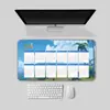 2026 Ano do Cavalo Calendário Mouse Pad Desenho Animado Simples Tapete de Mesa de Escritório Antiderrapante Venda Direta de Fábrica Atacado Publicidade