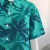 Camisas de Verano Transfronterizas para Hombre Casual de Manga Corta con Cuello Camisero Hawaianas de Vacaciones Playa Camisas Estampadas en 3D Tops para Hombre y Mujer