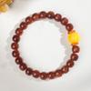 Una generación de pulsera de bodhi xingyue de material de gelatina de jade de Hainan, pulsera de cuentas de juego para mujer de vermicelli translúcido como hielo, venta al por mayor
