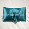 Amazon Aliexpress Funda de almohada individual Satén de seda helada Imitación de seda Seda Funda de almohada Venta al por mayor de fábrica transfronteriza Temu