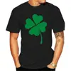 2025 Sitio Independiente Ajuste Holgado Trébol Irlandés St. Camiseta de Trébol Irlandés para Regalo del Día de San Patricio