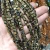 Nuevas cuentas sueltas de cristal cuadradas tridimensionales naturales de 6 mm, diversas cuentas de vidrio, pulseras, collares, accesorios de joyería, venta al por mayor