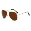 Gafas clásicas nuevas gafas de sol de metal con doble puente para hombre moda europea y americana protección solar pesca conducción gafas de sol para mujer de moda
