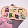 Esportes de Corrida Transfronteiriços Patch de Borracha Macia em PVC Papelaria Broche de Lembrança Acessório DIY Decoração Plana de Desenho Animado