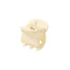 Guanyang Pinza Mini Pequeña Simple de 1.5cm Plástico Acrílico Pasador Estilo Coreano Flequillo Lado Cabello Suelto Pinza para el Cabello