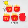 Comida e Jogar M Fries Carta McDonald's Handmade DIY Material Creme Cola Patch Mobile Phone Case Water Cup Hair Accessories Patch