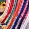 Corda de borda de gancho e argola de pelúcia de 1 cm tira de debrum para borda de travesseiro de têxtil para casa inserção de pelo