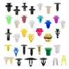 Clips para Coche Clips de Plástico Mixtos 500 Piezas Clips Universales Mixtos Fijación de Panel de Puerta Panel Interior Clips de Nylon