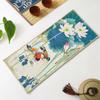Paño de té multifuncional de gamuza al por mayor, Tendencia nacional, Estilo antiguo, Creativo para el hogar, Engrosado, Absorbente de agua, Paño de té pintado de alta gama, Paño de té